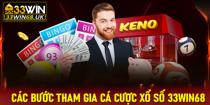 Hướng dẫn chi tiết các bước tham gia cá cược xổ số 33win68