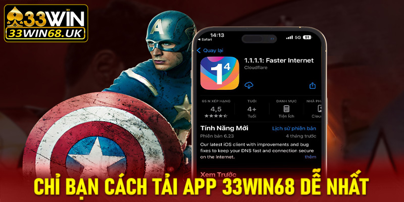 Chỉ bạn cách tải app 33Win68 dễ nhất